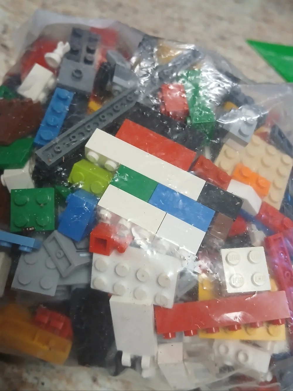 Legos Assorted Mix Over 2.5# & 2 Baseplates - Picture 15 of 16